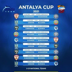 LIVE: enda TOUR Antalya Cup 2021 - U21 NT Matches - Channel 2