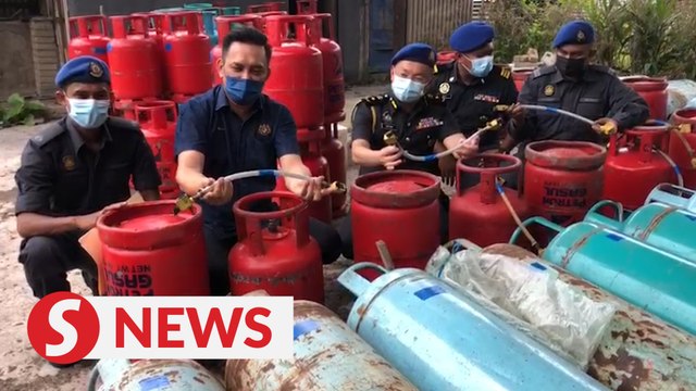 Busted – outfit selling subsidised LPG meant for domestic use to industrial sector