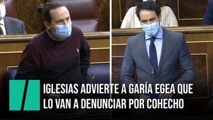 Iglesias advierte a García Egea que presentarán una denuncia contra él por cochecho