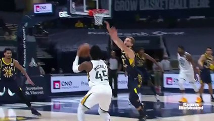 Donovan Mitchell Records Near Triple-Double Against Pacers