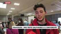 Coronavirus - Les étudiants peuvent réaliser des tests salivaires à l’université de Toulouse - VIDEO