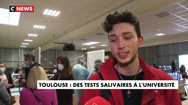 Coronavirus - Les étudiants peuvent réaliser des tests salivaires à l’université de Toulouse - VIDEO