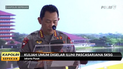 Kapolri Bersinergi  Dengan Sejumlah Lembaga