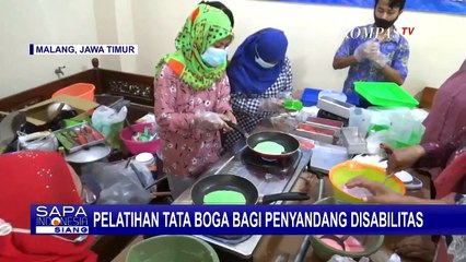 Descargar video: Menarik! Ada Pelatihan Tata Boga untuk Penyandang Disabilitas