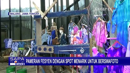 Unik! Pameran Fashion di Malang Jadi Spot Foto Baru