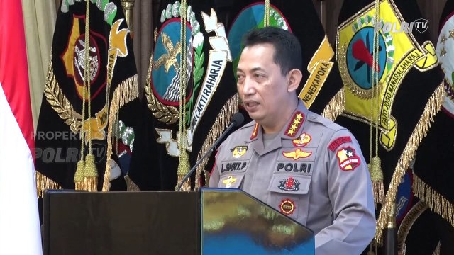 Kapolri Membuka Rakernis SSDM Polri