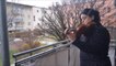 Violinist Performs in Balcony for Neighbors to Lift Their Spirits During Lockdown