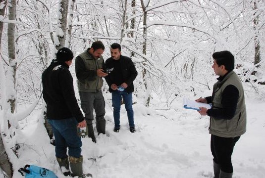 Küre Dağları Milli Parkı'nda fotokapanlar kuruldu