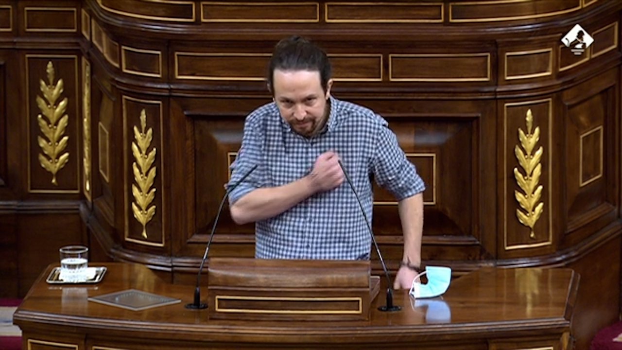 Iglesias se despide del Congreso: "Porque fueron somos y porque somos serán"