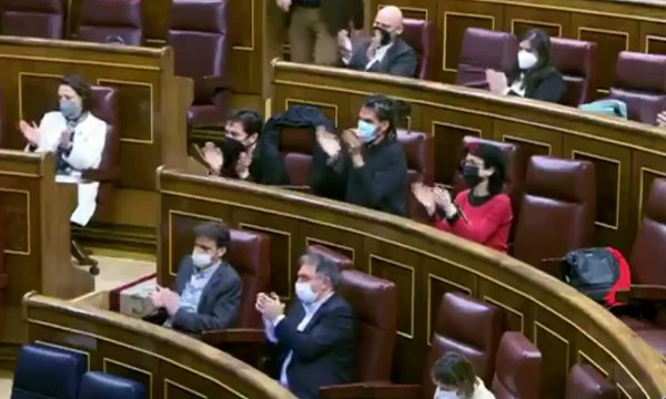 Despedida de Iglesias en el Congreso de los Diputados
