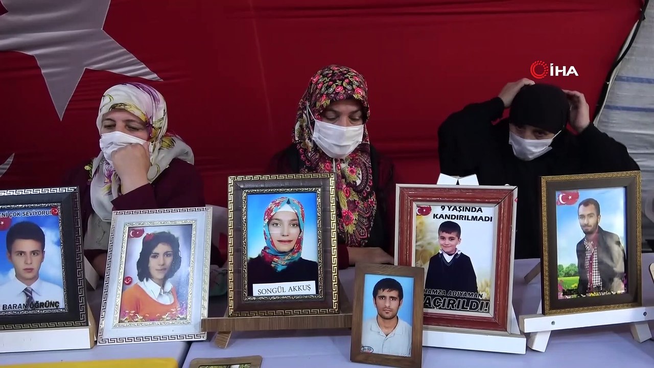 Evlat nöbetindeki ailelerden HDP'ye tepki: 'Bizim çocuklarımızı HDP götürdü, PKK gelip buradan çocuklarımızı götüremez'