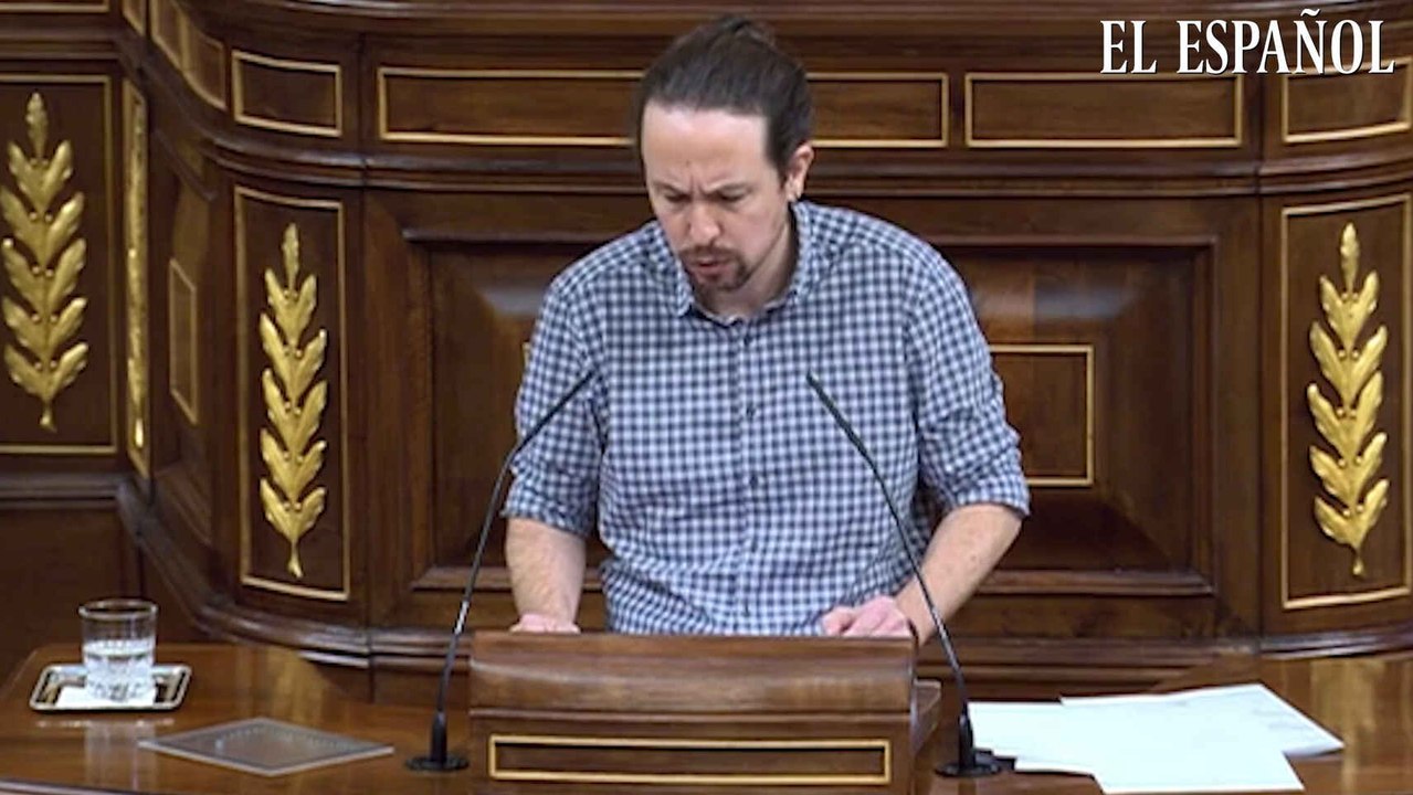 Iglesias se va del Congreso atacando a Ayuso: "La UME encontró a ancianos conviviendo con muertos"
