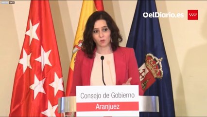 Ayuso: "Somos un ejemplo para el mundo de cómo se pueden hacer las cosas con responsabilidad"