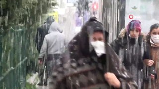 Bursa'da Kar ve Fırtına