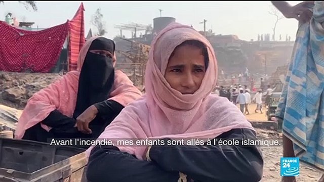 Incendie au Bangladesh : un camp de réfugiés Rohingya dévasté, au moins 15 morts