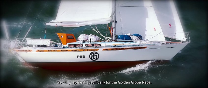 Golden Globe Race Official 2021 :DAMIEN GUILLOU AND PRB ENTER THE GOLDEN GLOBE RACE 20210319 with English Subtitle