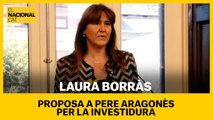 Laura Borràs proposa Aragonès per a la investidura