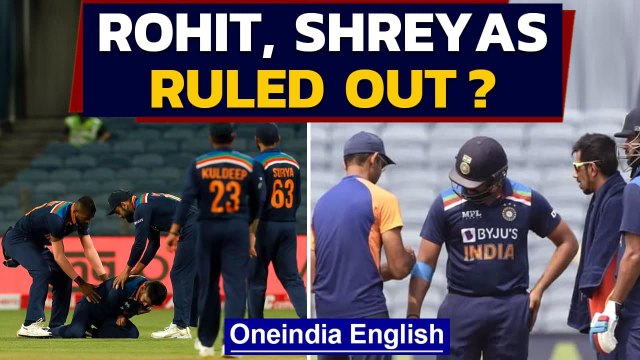 INDvsENG: Rohit Sharma, Shreyas Iyer injury update, Shreyas may not play IPL | Oneindia News