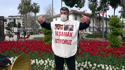 Mersin’den Alanya’ya yürüdü ‘kim bu manyak’ dediler