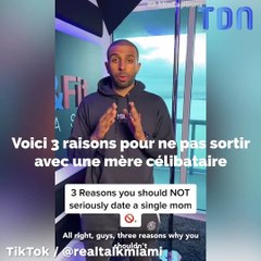 Il fait polémique en affirmant qu'il ne faut jamais sortir avec une mère de famille, pour 3 "raisons" !