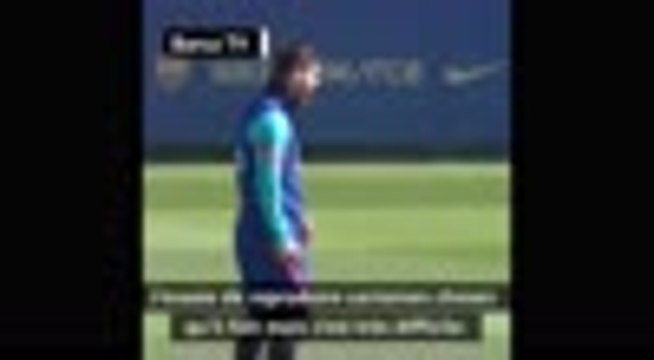 Barcelone - Dest : Messi à l'entraînement ? C'est juste incroyable