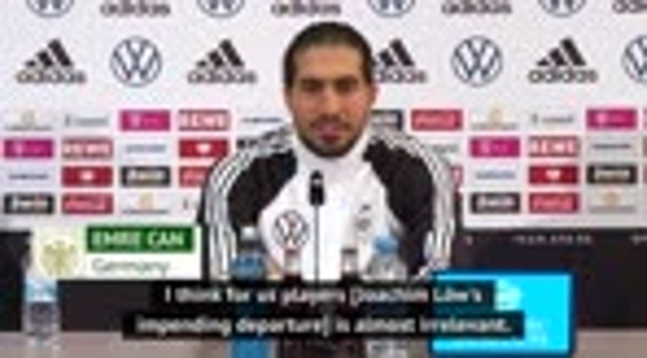 Can insists Germany aren't focused on Löw's impending departure