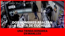 Dos hombres asaltan a punta de cuchillo una tienda BonÀrea en Manlleu