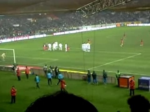 PSG - ASM vu depuis le parcage enchange Auteuil Boulogne