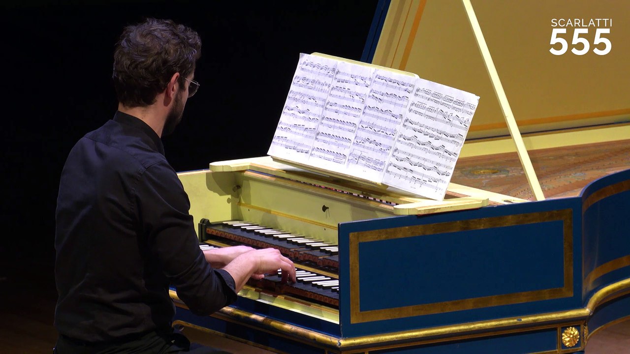 Scarlatti : Sonate pour clavecin en Sol Majeur K 201 L 129 (Vivo), par Paolo Zanzu - #Scarlatti555