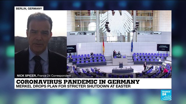 Merkel admits Easter virus shutdown plan her 'mistake'