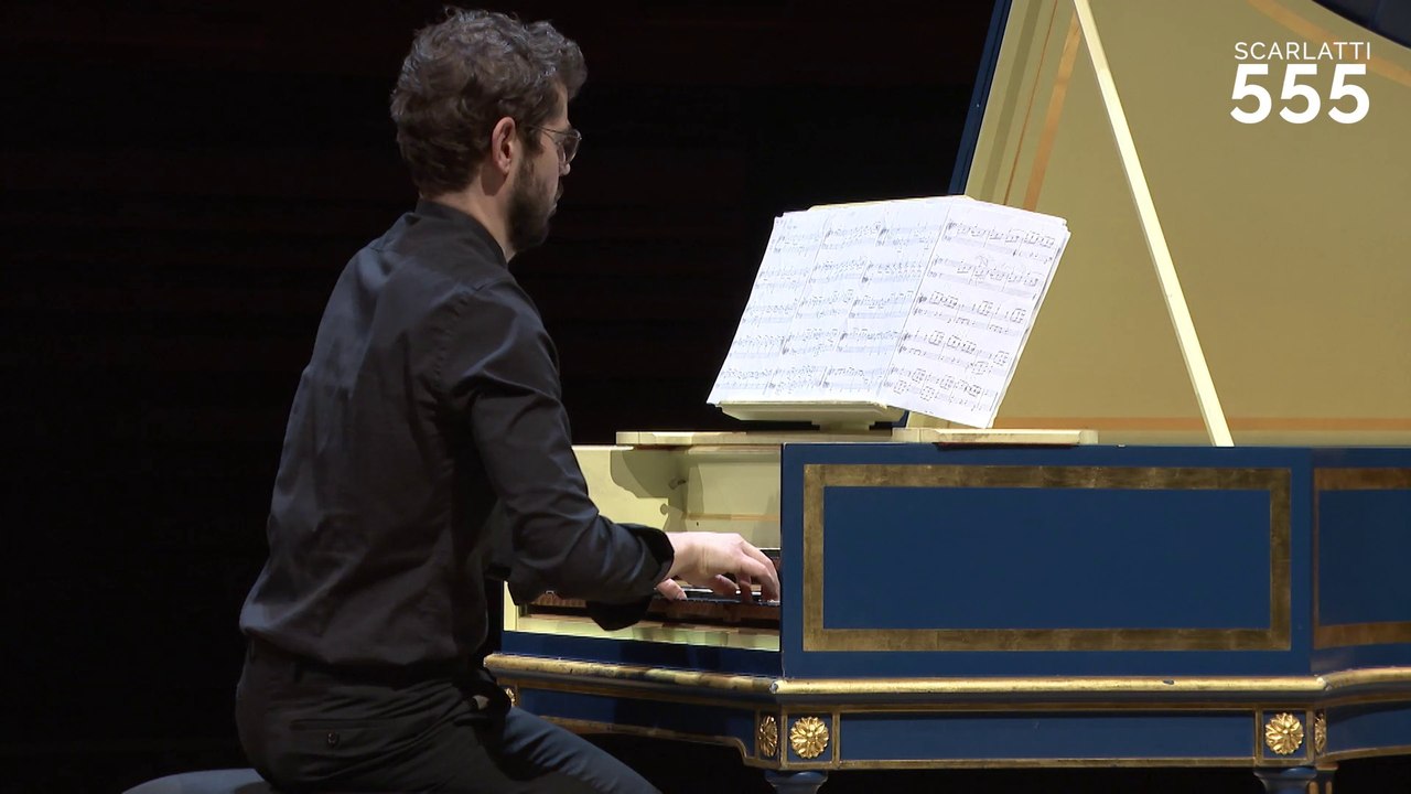 Scarlatti : Sonate pour clavecin en fa mineur K 387 L 175 (Presto), par Paolo Zanzu - #Scarlatti555