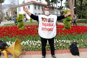 Mersin'den Alanya'ya yürüdü 'kim bu manyak' dediler