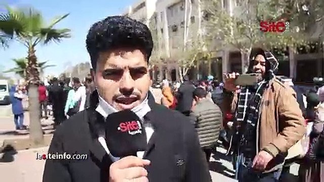 أساتذة التعاقد يحتجون بفاس ويطالبون برحيل أمزازي