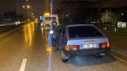 Kaçmaya çalışan sürücüye aracının değeri kadar ceza kesildi