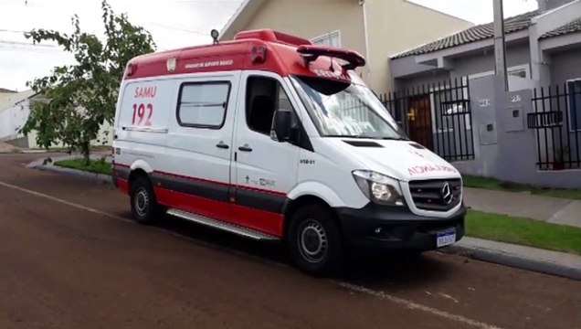 Socorristas do Samu atendem criança de três anos com dificuldade respiratória