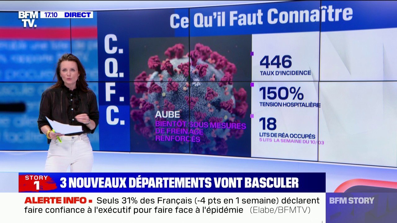 Covid-19: vers de nouvelles restrictions pour trois départements