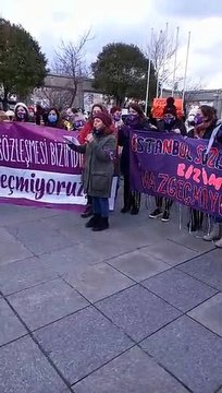 Kadınlar İstanbul Sözleşmesi'nden vazgeçmiyor: Karar, yok hükmündedir!