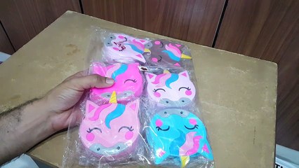 Unboxing and Review of Unicorn Buddy Silicone Coin Purse for gift