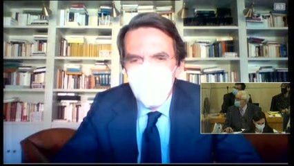 Aznar niega la caja B del PP: "Ni la conocía, ni la conozco"