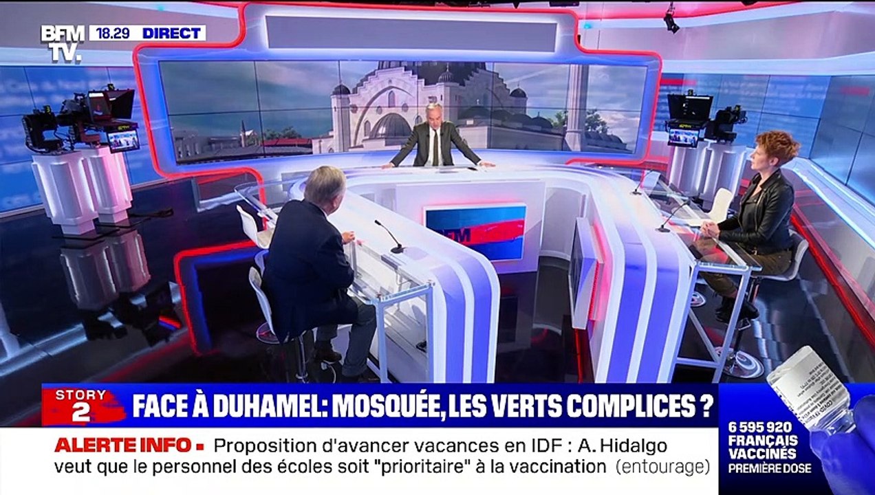 Face à Duhamel: Subvention d'une mosquée à Strasbourg, les Verts sont-ils complices de l'islam politique ? - 24/03