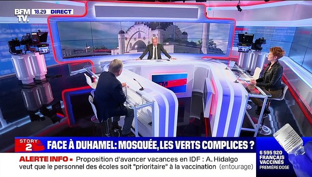 Face à Duhamel: Subvention d'une mosquée à Strasbourg, les Verts sont-ils complices de l'islam politique ? - 24/03