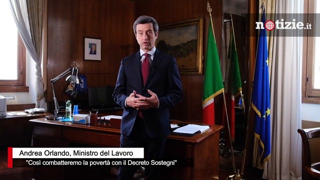 Povertà causata da covid e reddito di cittadinanza, Orlando: Ecco cosa prevede il decreto sostegni