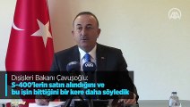 Dışişleri Bakanı Çavuşoğlu: S-400'lerin satın alındığını ve bu işin bittiğini bir kere daha söyledik