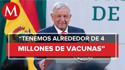 AMLO afirma que aumentará el ritmo de vacunación anticovid en México