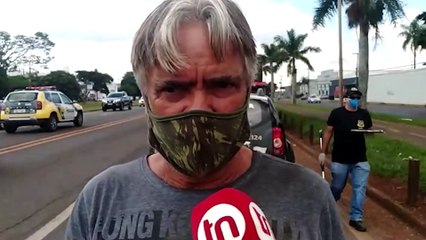 Motorista conta como  atropelamento aconteceu