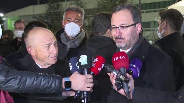 Son dakika haberleri! Gençlik ve Spor Bakanı Kasapoğlu ve TFF Başkanı Özdemir