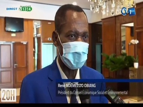 RTG/ Audience du Chef de l’Etat avec le président du conseil économique et social