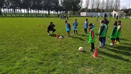Duel conduite de balle des U8/U9 (1/4)