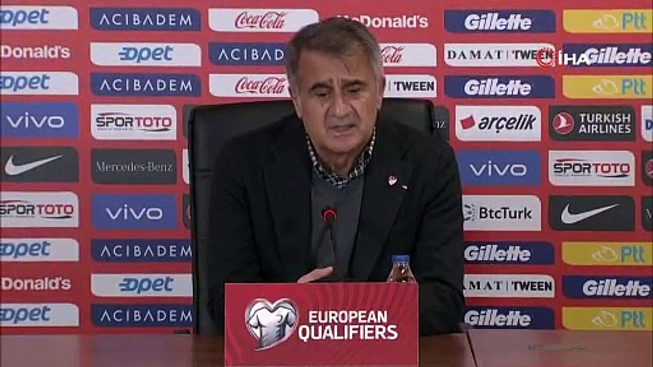 Şenol Güneş: “Norveç maçından iyi dönersek büyük avantaj yakalayacağız”