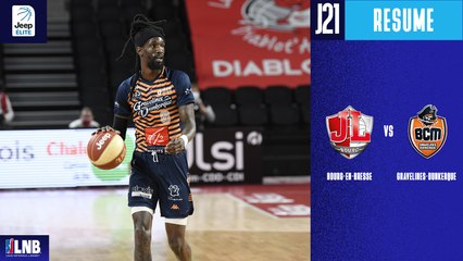 Bourg-En-Bresse vs. Gravelines-Dunkerque (67-84) - Résumé - 2020/21